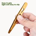 4PCS/Set Stainless Steel Eyebrow Tweezers Oblique Mouth Pointed Tip Beard Tweezers Multifunctional Portable Lash Extension Tool. 