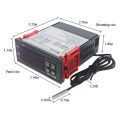 STC-1000 LED Digital Temperature Controller Thermostat for Incubator Refrigerator Thermoregulator Relay Heating Cooling 220V. 