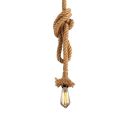 New Rope Hanging | E27 Holder | Ceiling Hanging | Pendant Lights | Hanging Lights | Ceiling Lights | For Offices, TV Lounge, Bedroom, Kitchen, Hotels, Home. (BULB NOT INCLUDED). 