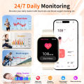 New LIGE Smart Watch Multiple Sports Modes Wireless Calling Waterproof Music Control Daily Monitoring Men Smart watches Original. 