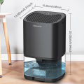 Air Dehumidifier Portable Mute Moisture Absorbers Machine Air Dryer For Home Bedroom Office Kitchen Deodorizer Dryer EU/US plug. 