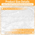 Round Tablecloth Elastic Transparent PVC Waterproof Oil-Proof Table Protector Cover Home Fitted Dinning Table Covers 3 Size.
