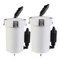 Aquarium Filter Bucket Quiet External Canister with Sponge Replacement Accessory. 
