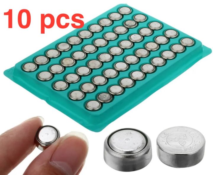 10pcs LR44 AG13 1.5V Button Battery Electronic Watch Toy Remote Control Buttons