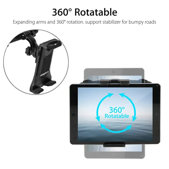 New%207%208%209%2010%2012.9%20Inch%20Tablet%20Car%20Holder%20Back%20Seat%20Pillow%20Car%20Mount%20Cradle%20Soporte%20Tablet%20Desktop%20For%20iPad%20Stand%20Up%20%20Tab%20-%20Image%204