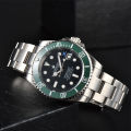 40mm men's diving watch China NH35 movement luxury business watch sapphire glass ceramic bezel NH35 diving watch. 