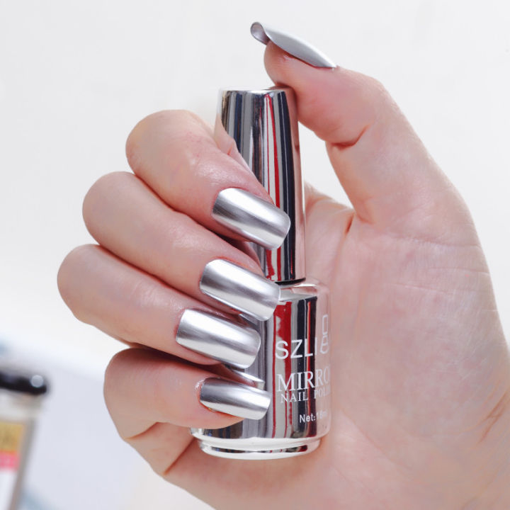 Nail Polish Mirror Effect Chrome Polish Varnish18ml