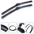 Car Wipers 13''-28'' Universal J-Type Natural High-Definition Silent Stable Durable Front Windshield Replacement Wipers.