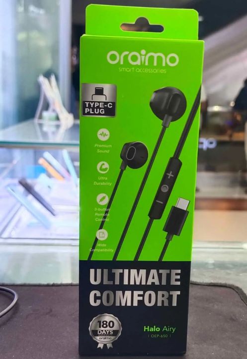 Oraimo%20Halo%20Airy%20In-ear%20Wired%20Type-C%20Black%20Earphone%20OEP-650%20-%20Image%204