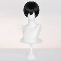 Tsujinaka Yoshiki Cosplay Wig Anime The Summer Hikaru Died Black Short Hair Halloween Festival Party Women Men Role Play.