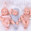 New Vinyl Reborn Dolls 20cm Reborn Baby Doll Mini Soft and Full Body Vinyl Reborn Toddler Doll Baby Doll For Girls. 