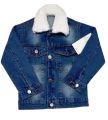 Kids Denim Jackets Export Quality Furr on Collar I Age  1Y to 10Yrs | Fashion Decent Denim Jacket for boys | Winter Jeans Jacket for Childs | Denim Jacket thick Furr on Collar. 