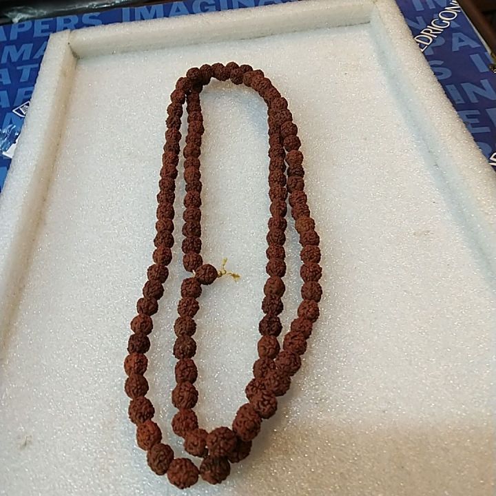 Rudraksha beed mala natural nut good for body