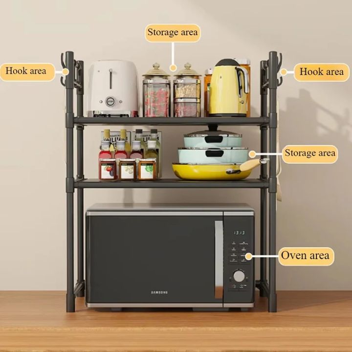 Kitchen%20Storage%20Rack%20Multi-Layer%20Microwave%20Rack%20Simple%20Standing%20Countertop%20Condiment%20Oven%20Organizer%20Shelf%20Kitchen%20Accessories%20-%20Image%203