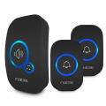Fuers Wireless Doorbell Waterproof Welcome Chime Home Door Bell Intelligent 32 Songs Smart Alarm With Battery For Store Hotel.