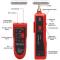 Kebidumei Ethernet LAN Network Cable Tester RJ45 RJ11 LAN Line Tester Finder Telephone Wire Tracker Receiver Network Tool Repair. 