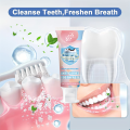 Anti-Caries Toothpaste Restores White Teeth. Protects Gums. Deep Cleans. Brightens Smile. 60g Fresh Mint.. 