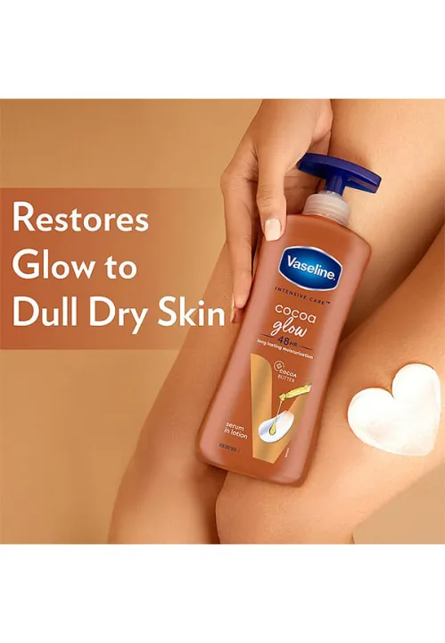 Vaseline%20Intensive%20Care%20Cocoa%20Glow%20Body%20Lotion%20for%20Men%20&%20Women%20-%20400ml(Indian)%20-%20Image%204