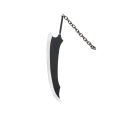 BLEACH: Thousand-Year Blood War Keychain Kurosaki Ichigo Zangetsu Double Blade Weapon Pendant Key Chain for Men Car Keyring Gift. 