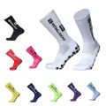 3/1Pair New Style FS Football Socks Round Silicone Suction Cup Grip Anti Slip Soccer Socks Sports Men Women Baseball Rugby Socks. 