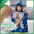 1 pc beach towel for Boys Girls boys Kids Hooded cartoon mermaid wrap swimming blanket children beach towel with essential hooded poncho. 