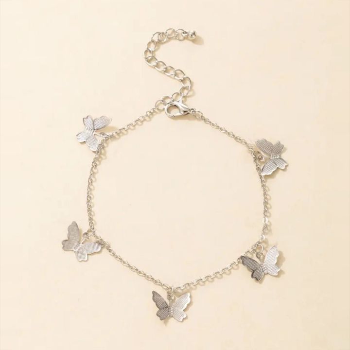 1%20Piece%20Silver%20Butterfly%20Anklets%20For%20Girls,%20Exquisite%20Ankle%20Bracelet,%20Foot%20Chain%20Accessories.%20-%20Image%204