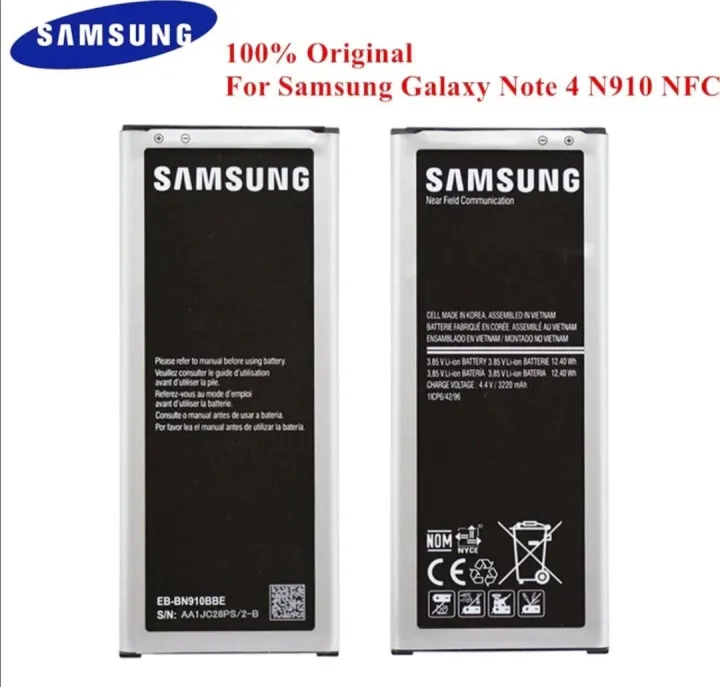 Samsung%20Galaxy%20Note%204%20Battery%20EB-BN910BBE%20for%20N910A%20N910U%20N910F%20N910H%20N910G%20N910K%20N910L%20N910S%20N910C%20N910W8%20-%20Image%202