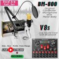 OriginaI BM800 High Quality Condenser Microphone with Live Sound Card - Full Set. 