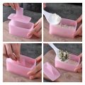 DIY Sushi Mold Maker New Food Press Non Stick Rectangular Triangle Sushi Kit Japanese Tools Kitchen Bento Onigiri Rice Ball Set. 