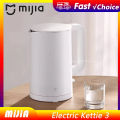 New Xiaomi Mijia Electric Kettle 3 1.7L Household 304 Stainless Steel 1800W Fast Heating Automatic Power Off Hot Water Kettle. 