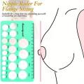 Nipple Ruler for Flange Sizing, Soft Flexible Silicone Measurement Tool for Breast Pump Sizing,Easy to Use for Pumping.
