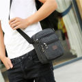 Men's Shoulder Bag Business Leisure Large Capacity Portable Handbag Zipper Multi Layer Waterproof Summer Male's Crossbody Bags.