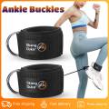 1-5PCS Adjustable Padded Ankle Wrist Cuffs Padded Straps D-Ring Glute Kickback for Gym Pulley Anklet Ideal for Glutes Exercises. 