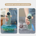 2025 Mini Wireless Fully Automatic Vacuum Sealing Machine Household Small Portable Food Packaging Plastic Sealing Machine. 