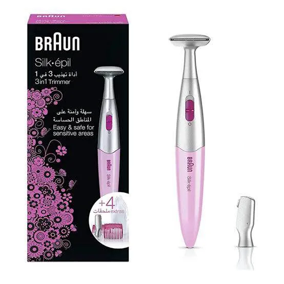 Braun%20Silk-Epil%203-In-1%20Bikini%20Trimmer%20FG1100%20White/Grey%20-%20Image%202