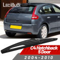 Rear Windshield Wiper Blade Windscreen Wipers Accessories For Citroen C4 Hatchback 5-Door 2004-2010 2005 2006 2007 2008 2009. 