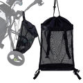 Trolley Net Bag Universal Golf Push Cart Mesh Bag Push Cart Organizer Golf Cart Back Storage Bag For Golf  Golf Accessories. 