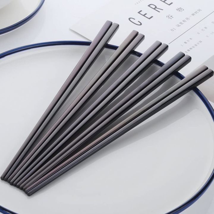 5%20Pairs%20Metal%20Chopsticks,%20Reusable%20Chopsticks%20Dishwasher%20Safe,%20Stainless%20Steel%20Chopstick%20for%20Japanese%20Chinese%20Korean,%20Dinner%20Set%20-%20Image%204