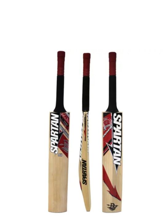 NEW 2024 SPARTAN Edition Full Cane Kashmir Willow Hard Ball Cricket Bat For Professional Players