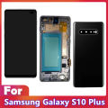 LCD For Samsung Galaxy S10 Plus SM-975 G975F LCD Display Touch Screen Digitizer Asembly Replacement Parts Screen LCD S10+ LCD. 