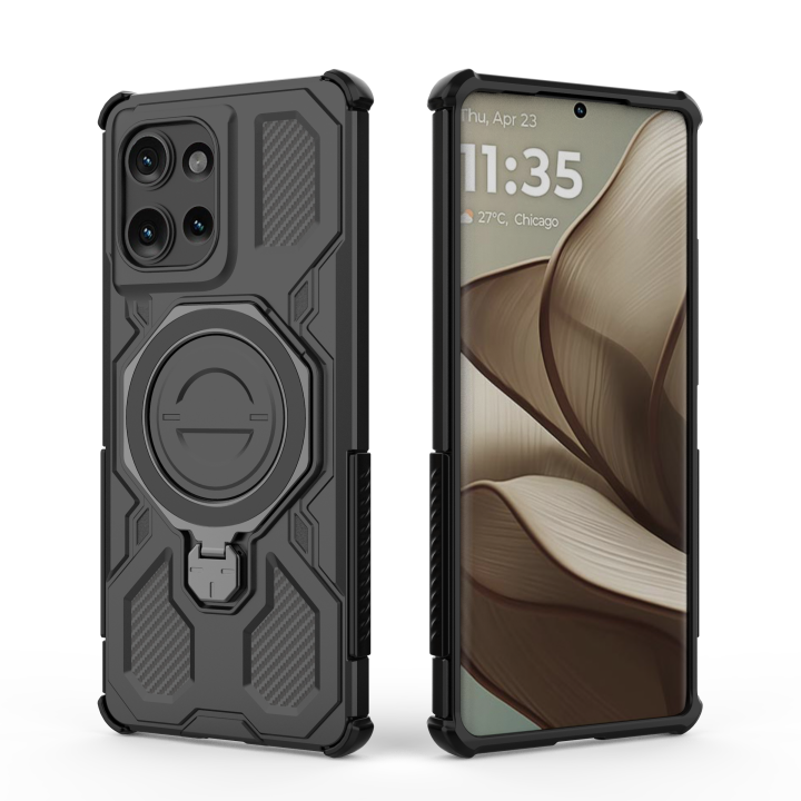Magnetic%20Phone%20Case%20With%20Ring%20Holder%20Kickstand%20For%20Magsafe%20Motorola%20Moto%20Edge%2050%20Pro%2060%20Fusion%205G%20Hard%20Carbon%20Protect%20Cover%20-%20Image%202