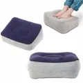 Inflatable Footrest Pillow PVC Foot Rest Air Pillow Cushion For Travel Office Home Leg Up Relaxing Feet Tools Under Desk. 