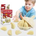 3D Garlic Puzzles for Kids, PVC Space Sense Exercise 3D Garlic Puzzle Toy for Kids Children Birthday . 