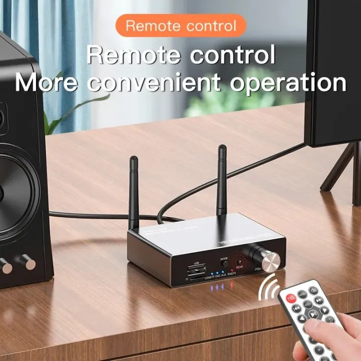 Bluetooth%205.3%20Transmitter%20Receiver%20Stereo%20Low%20Latency%20AUX%203.5mm%20Optical%20Wireless%20Music%20Audio%20Adapter%20Remote%20Control%20For%20TV%20PC%20-%20Image%203