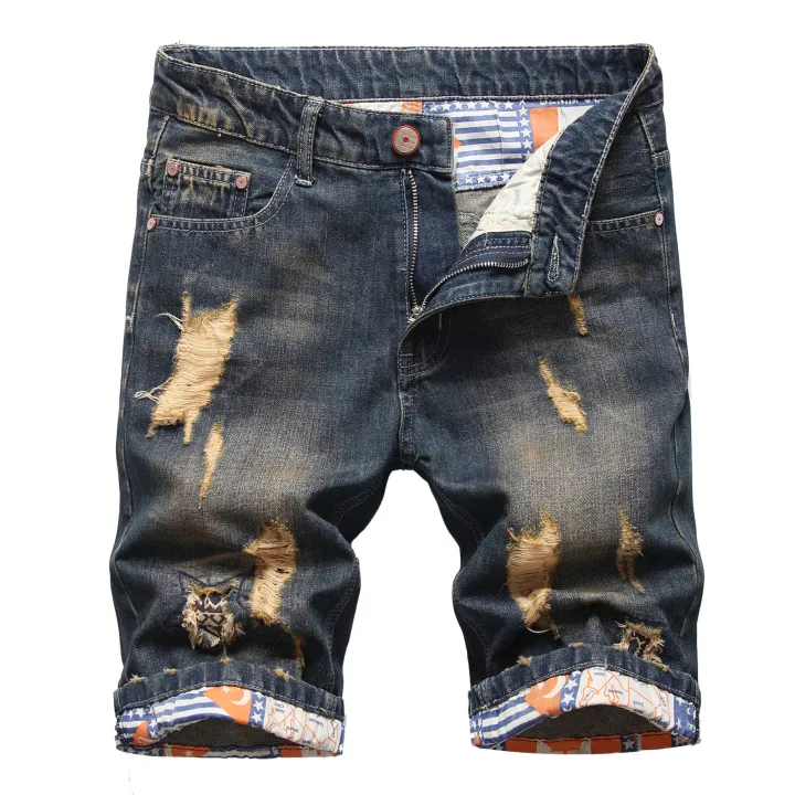 Personalized%20Ripped%20Denim%20Shorts%20for%20Men,%20Retro%20and%20Nostalgic%20Hip-hop%20High%20Street%20Stretch%20Straight%20Fashion%20Short%20Jeans%20Male%20-%20Image%205