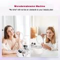 3 in 1 Facial Care Salon Equipment Diamond Microdermabrasion Dermabrasion Machine for Personal Home Use With Diamond Tips. 