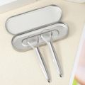 2pcs Stainless Steel Tongue Cleaners Gum Tongue Scraper for Adults Boys and Girls Tongue Care Tools Metal Tongue Scrapers family. 