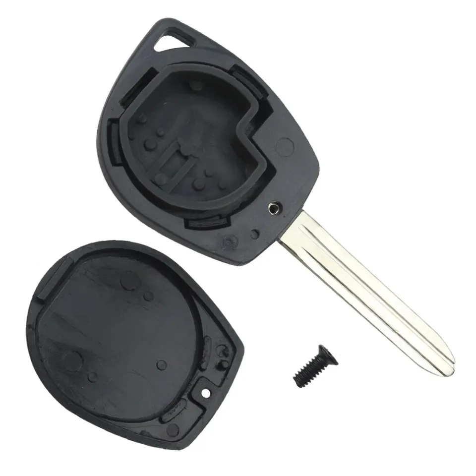 Universal 2 Buttons Car Key Fob Case Shell Replacement Remote Cover With Toy43 Blade Fit For Suzuki Ignis Alto Sx4 Vauxhall | UK