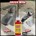 CHROME SHINER, Tap cleaner, Glass Cleaner,  Chrome Plated sanitary fitting cleaner(300g). 
