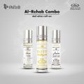 3 Piece Al Rehab Combo Pack (Silver, Soft, Sultan) Made in Saudia Arabia-6ml. 